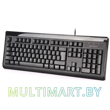 Клавиатура A4Tech Smart Key Keyboard KB-8A (черный) картинка 2